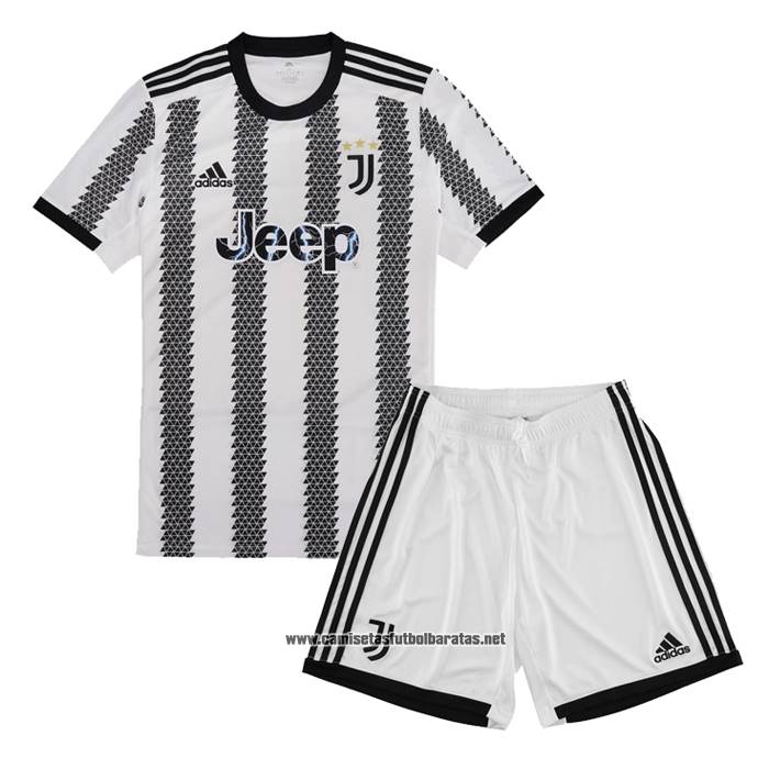 Primera Juventus Camiseta Nino 2022-2023